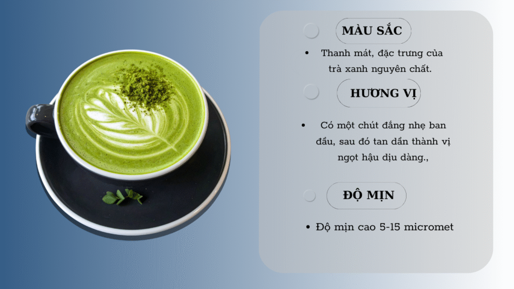 Bột Trà Xanh Matcha Uji Nhật Bản Công Nghệ Hiện Đại